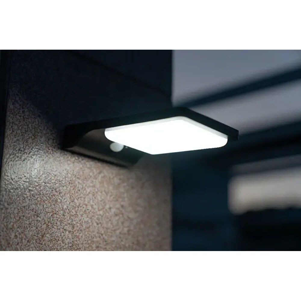 Aplica SITE 101555797, IP44, plastic, negru