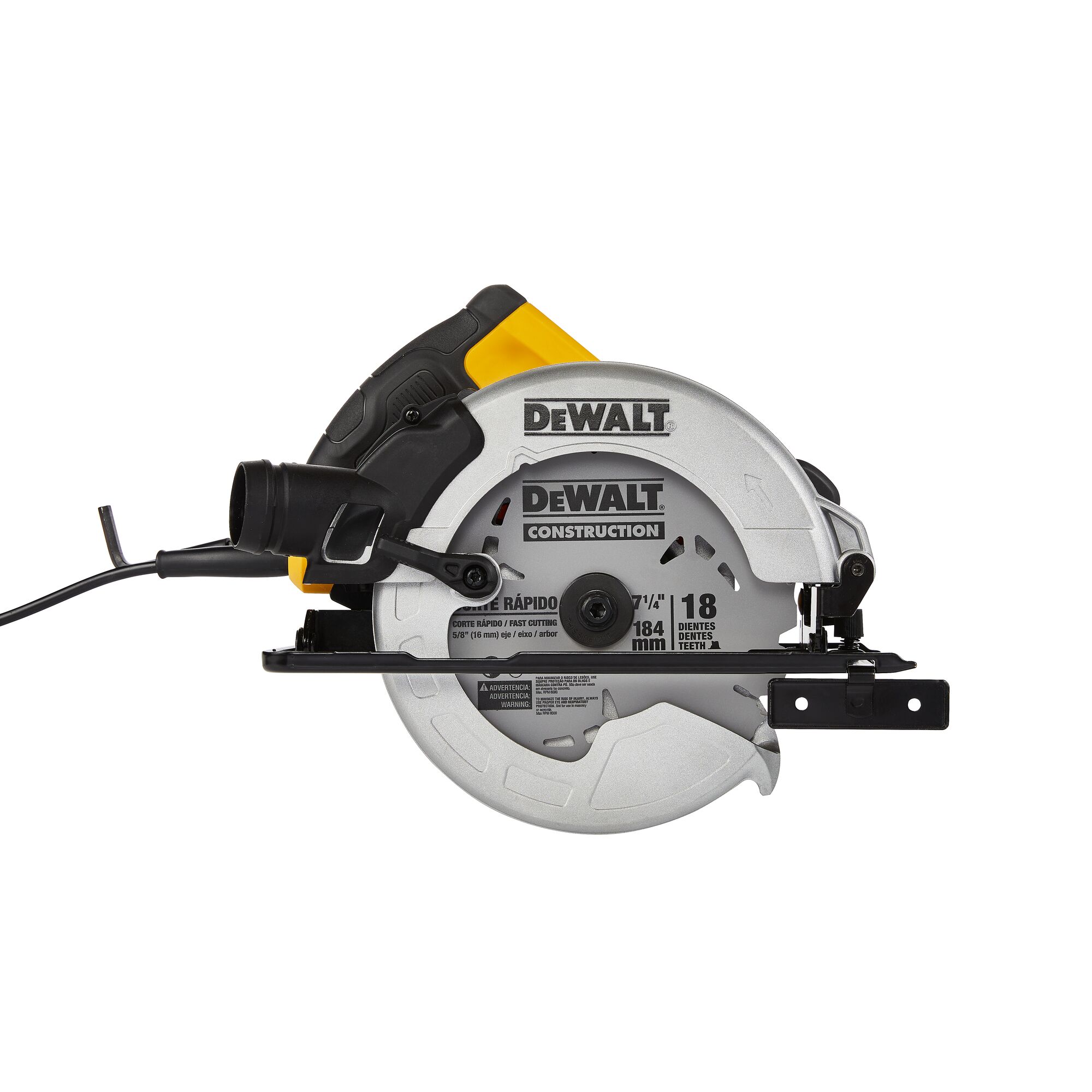 Fierastrau circular DEWALT DWE5615-QS, 1500W, 190 mm diametru panza