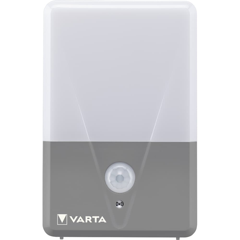 Lanterna camping VARTA Motion Sensor Outdoor Light, 3AAA, 40lm, lumina calda, IP44, gri