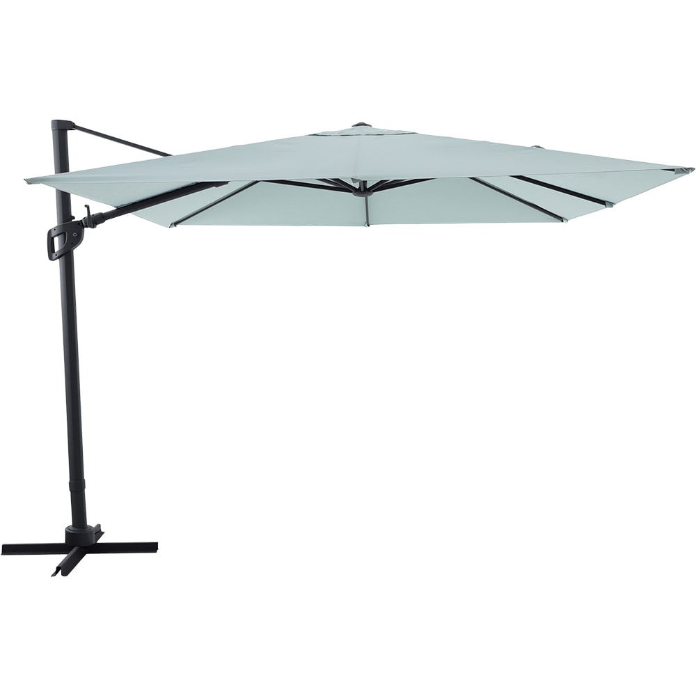 Umbrela de exterior GOODHOME Corby, 3 x 3m, gri