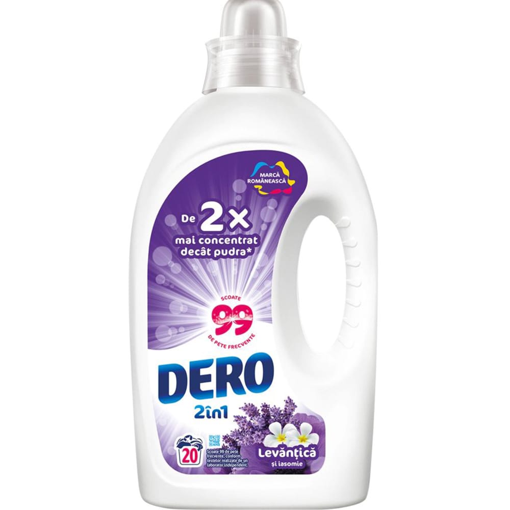 Detergent lichid Dero Lavanda, 1L