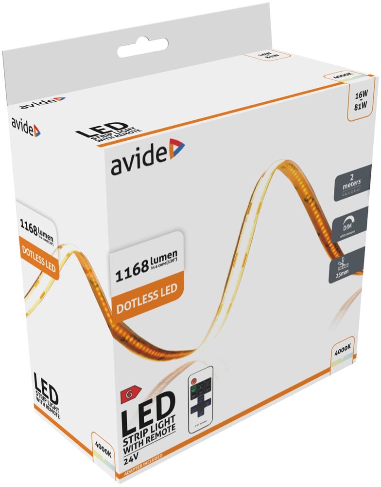 Banda Led Blister Ip20 2M Nw