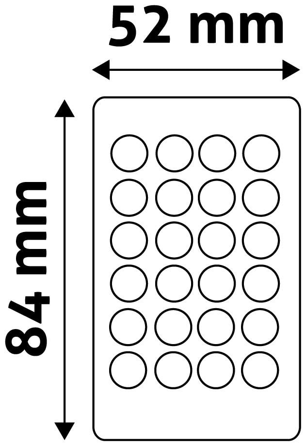 Telecom. Banda Led 24 Butoane