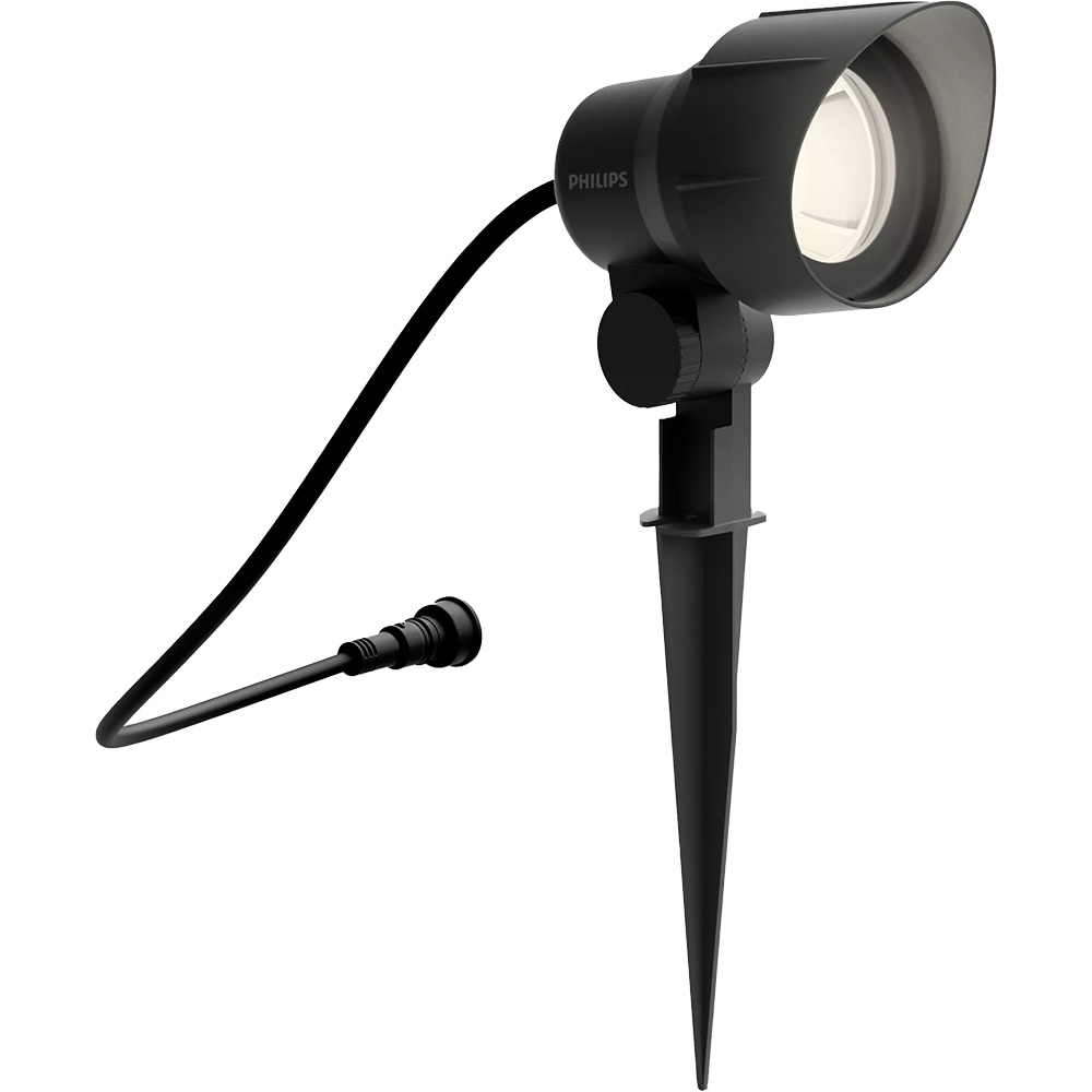 Spot LED PHILIPS 8719514477094, 6W, IP44, negru