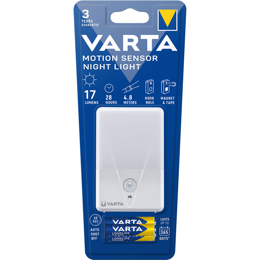 Lampa LED VARTA, 17lm, 2700K, alb