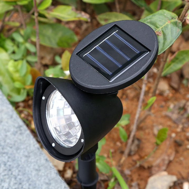 Lampa solara de exterior LIGHTEX, 0.06W, 7500K, negru