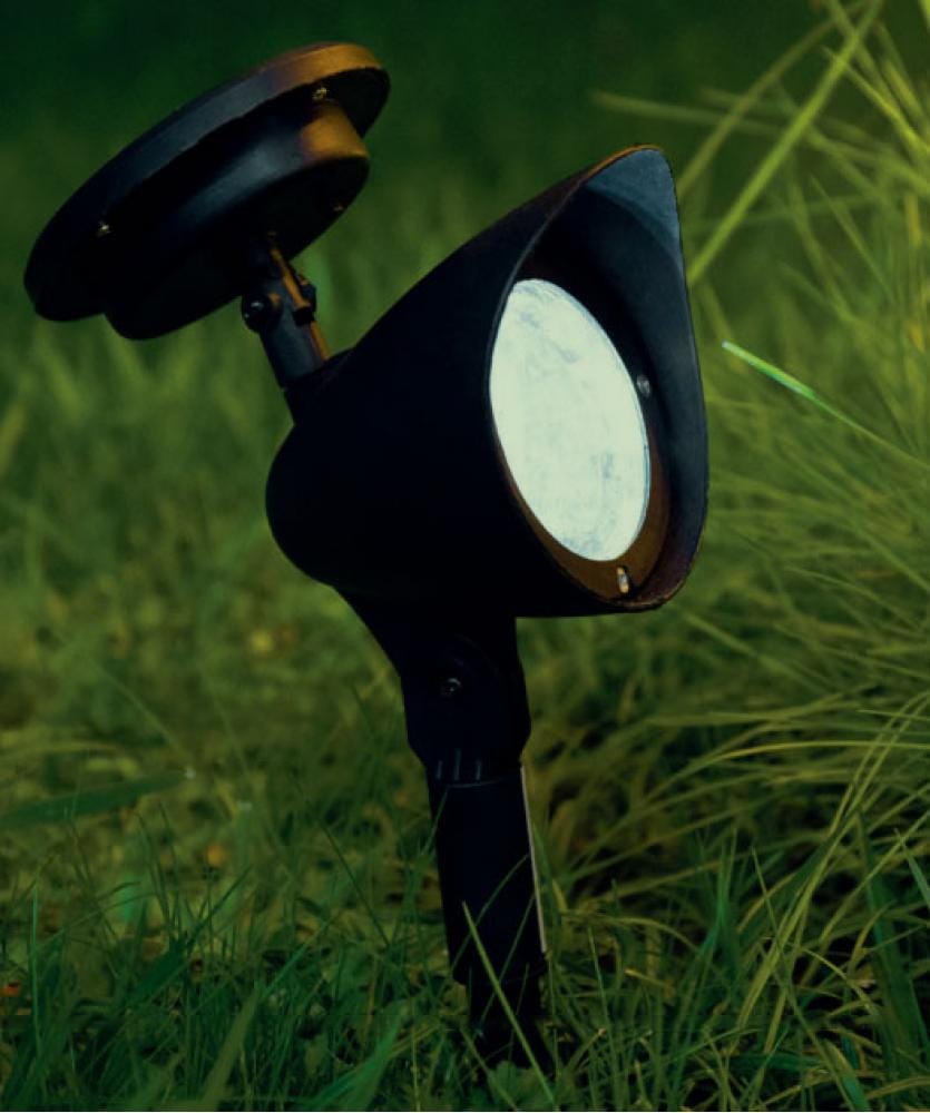 Lampa solara de exterior LIGHTEX, 0.06W, 7500K, negru