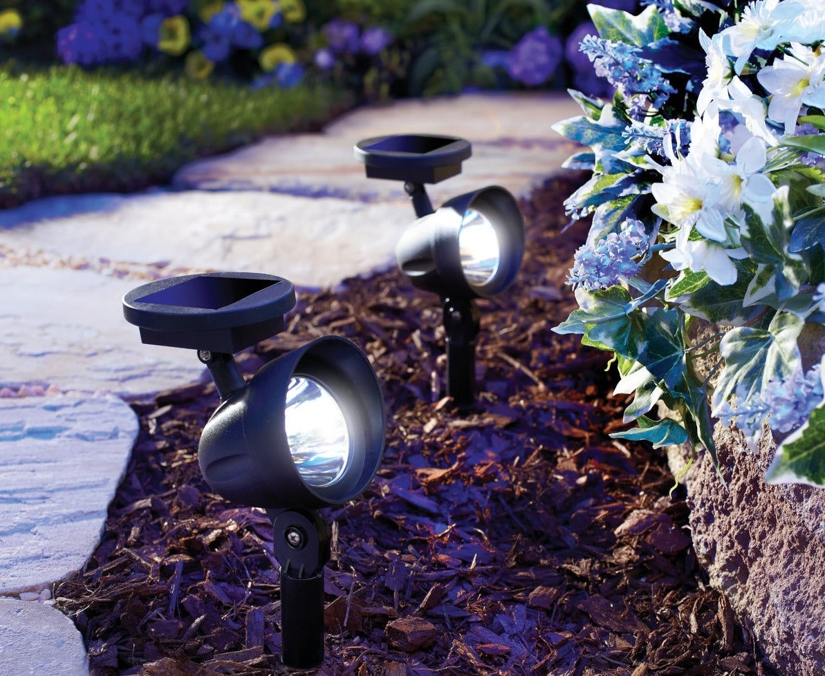 Lampa solara de exterior LIGHTEX, 0.06W, 7500K, negru