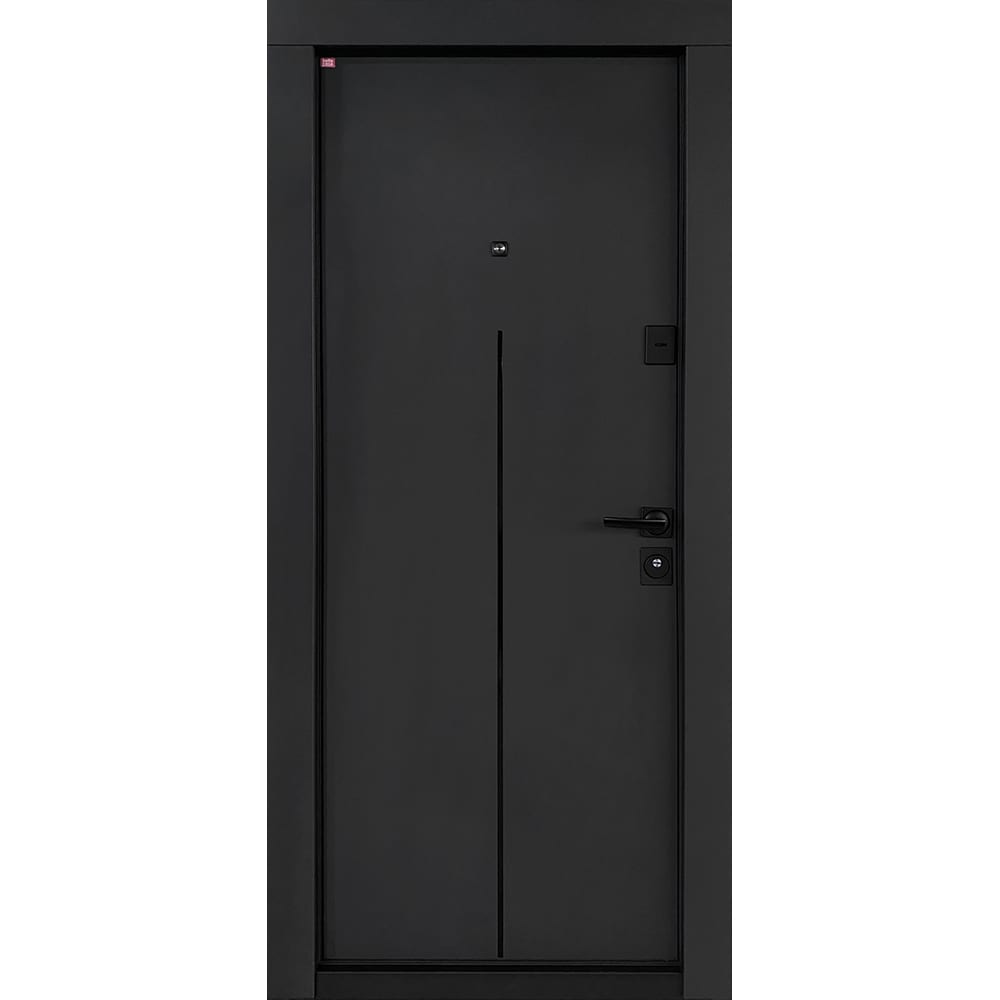 Usa exterior BELLA CASA BC303, fara geam, dreapta, metal, 77 x 194 cm, antracit-alb
