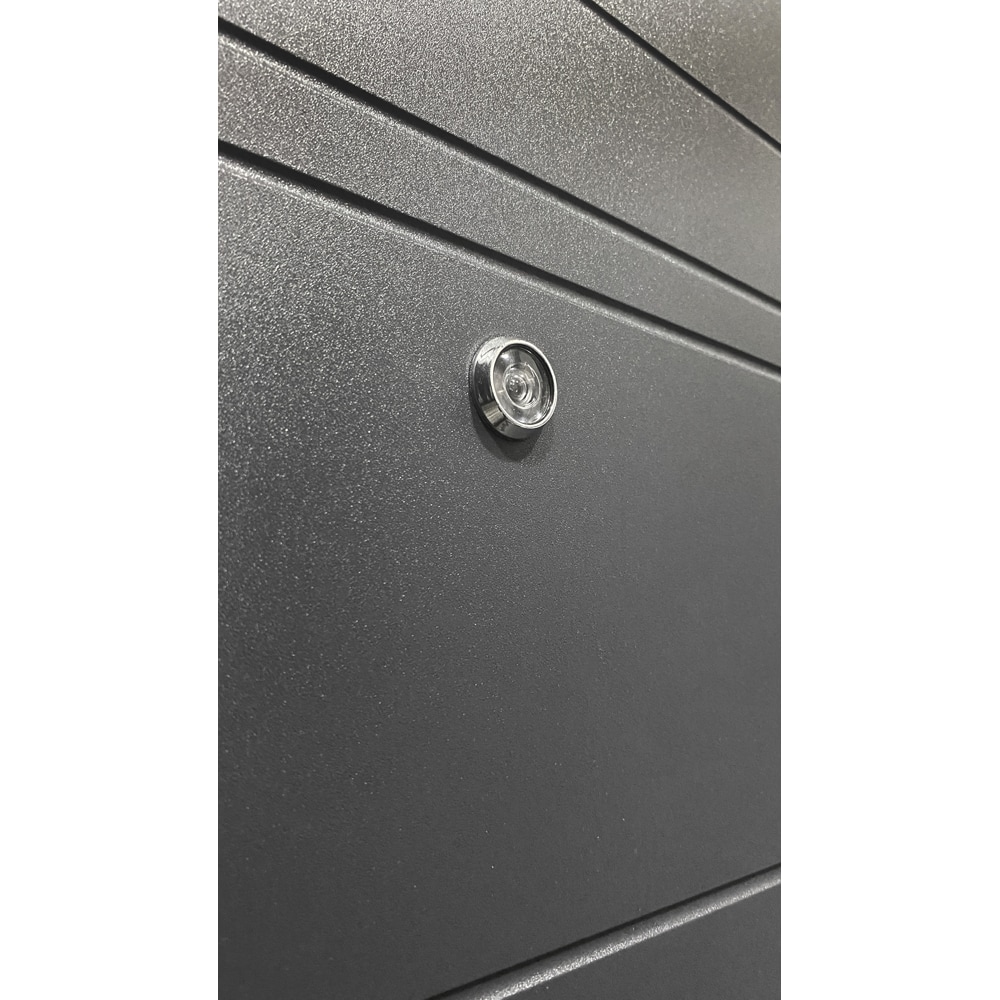 Usa exterior BELLA CASA BC700, fara geam, dreapta, metal, 77 x 194 cm, antracit-alb
