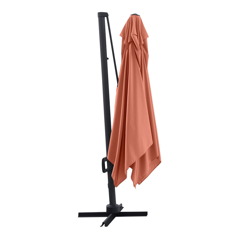 Umbrela de exterior GOODHOME Corby, 3 x 3m, mango