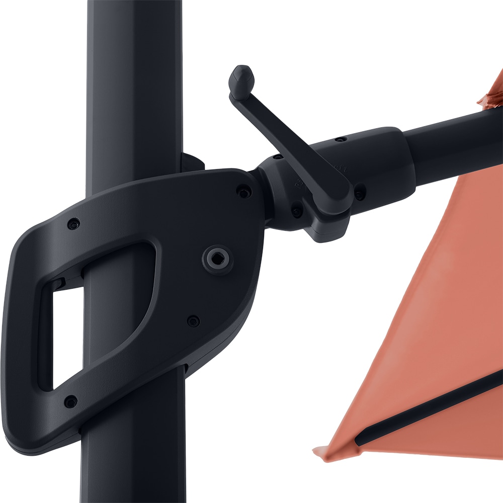 Umbrela de exterior GOODHOME Corby, 3 x 3m, mango