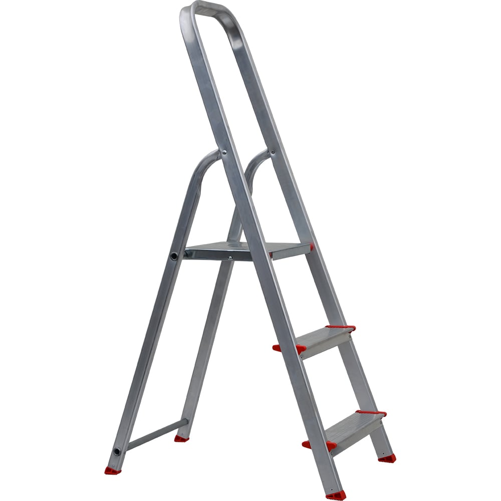 Scara pliabila STS, 3 trepte, 2.5m, aluminiu