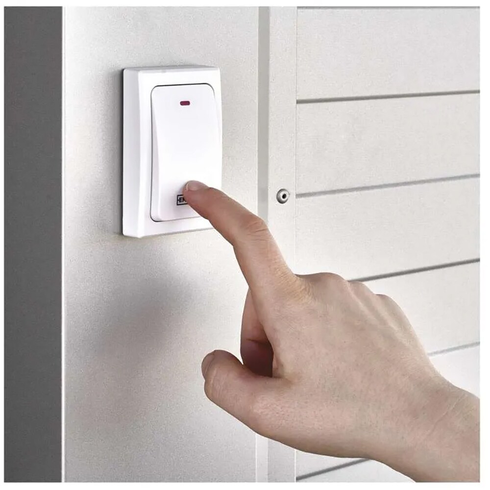 Sonerie wireless EMOS P5729, 36 melodii, 180m, alb