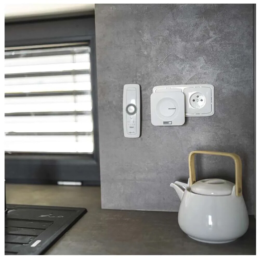 Sonerie wireless EMOS P5731, 36 melodii, 180m, alb