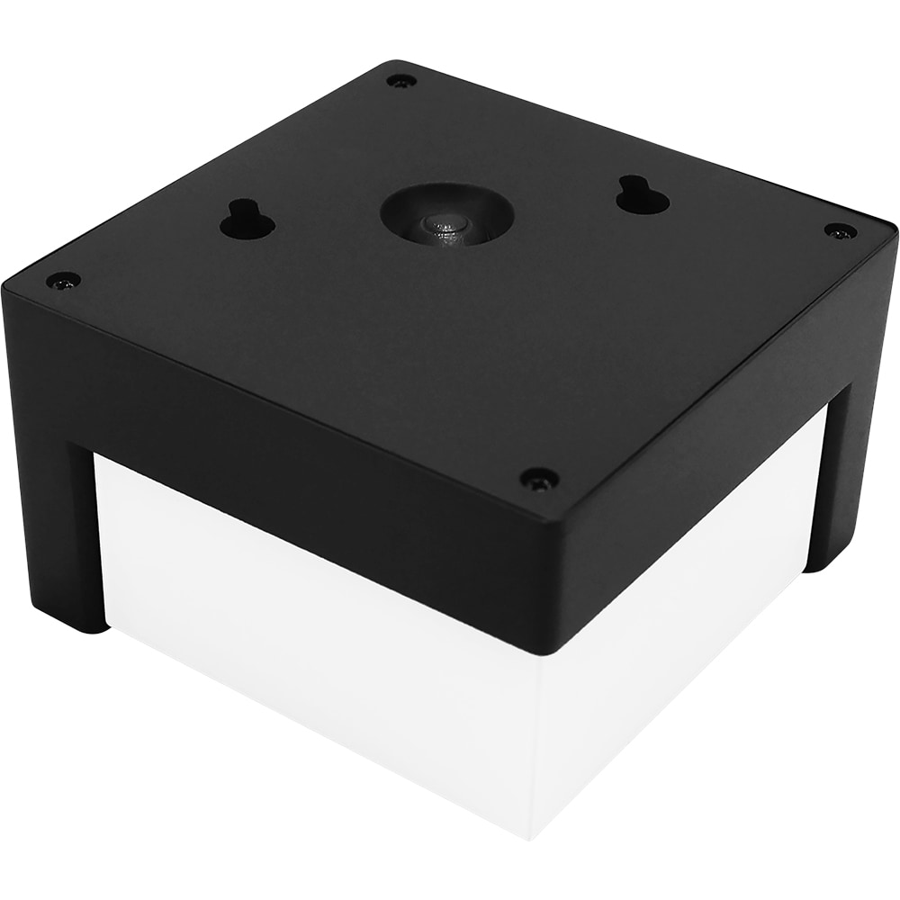 Aplica solara cu senzor, 0.15W, LED incorporat, negru