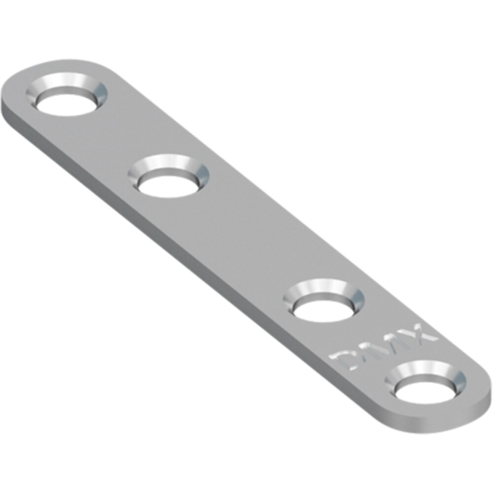 Conector plat 76 DMX 4483314, otel, 76.5 x 13 x 2 mm