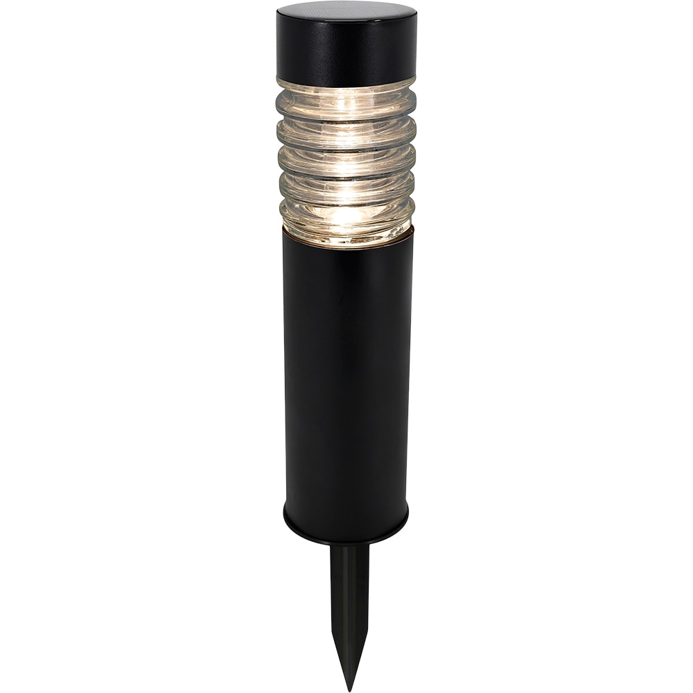 Lampa solara, 0.06W, LED incorporat, negru