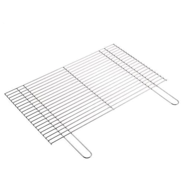 Gratar simplu LANDMANN 0189, 67 x 40 cm, otel, crom