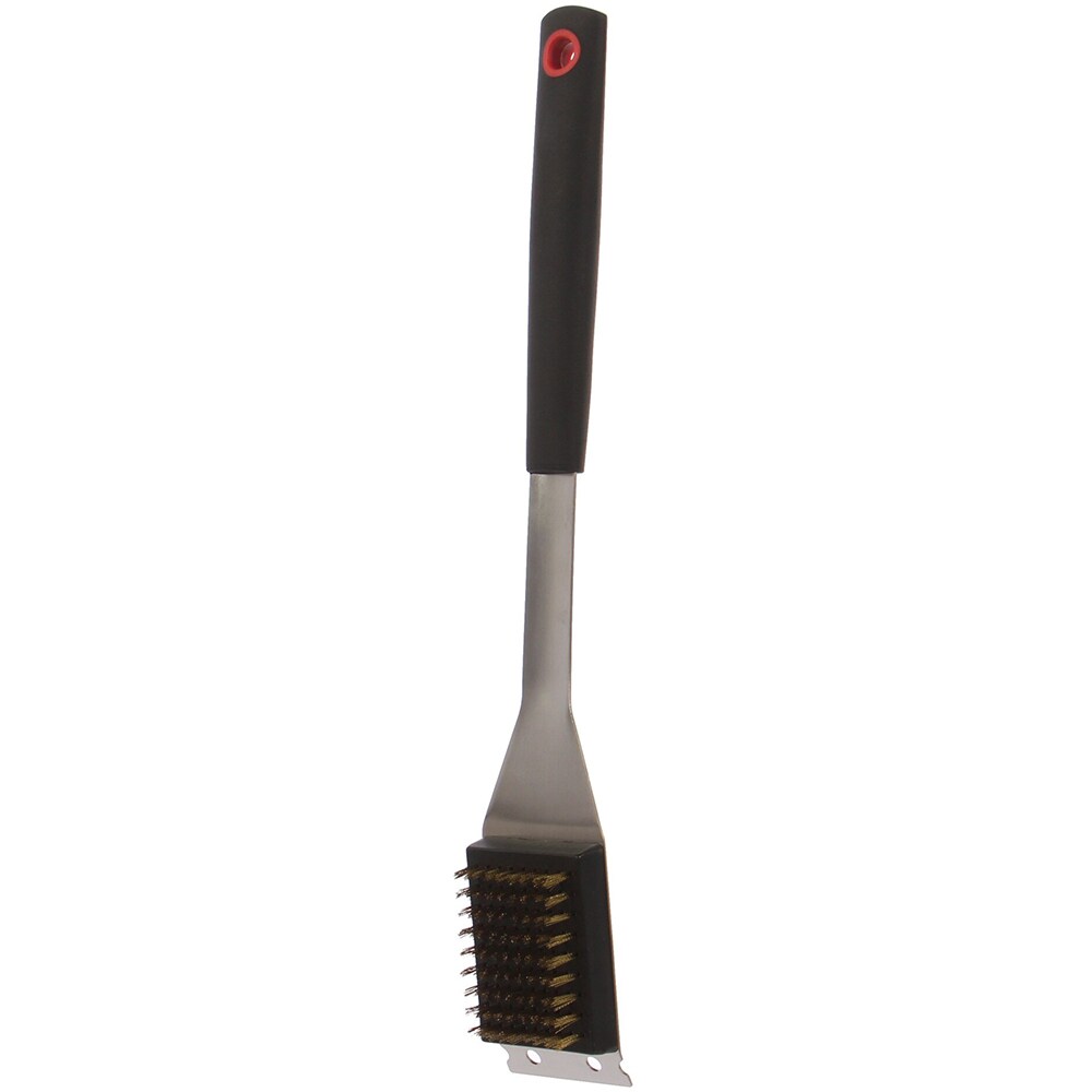 Perie pentru gratar LANDMANN Quality 13214, inox, 42.5 cm, negru