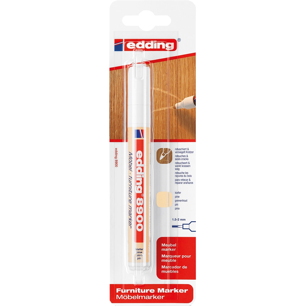 Marker pentru retus lemn EDDING 8900, 1.5-2 mm, pin