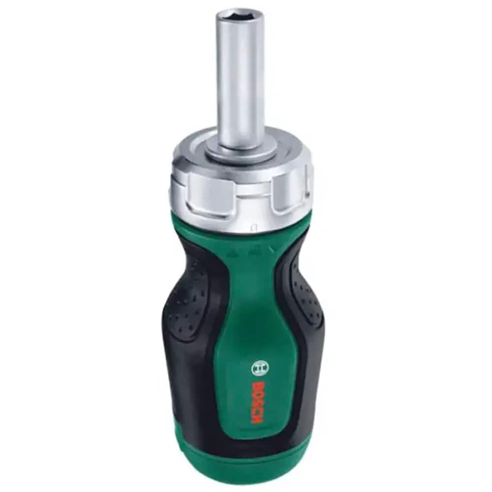 Surubelnita scurta clichet BOSCH, otel, verde-negru