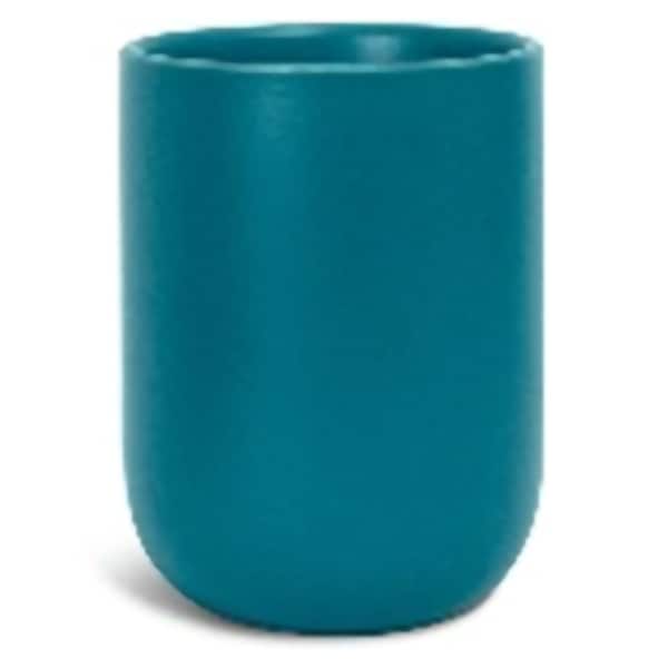 Pahar baie FRANDIS 196654, ceramica, bleu