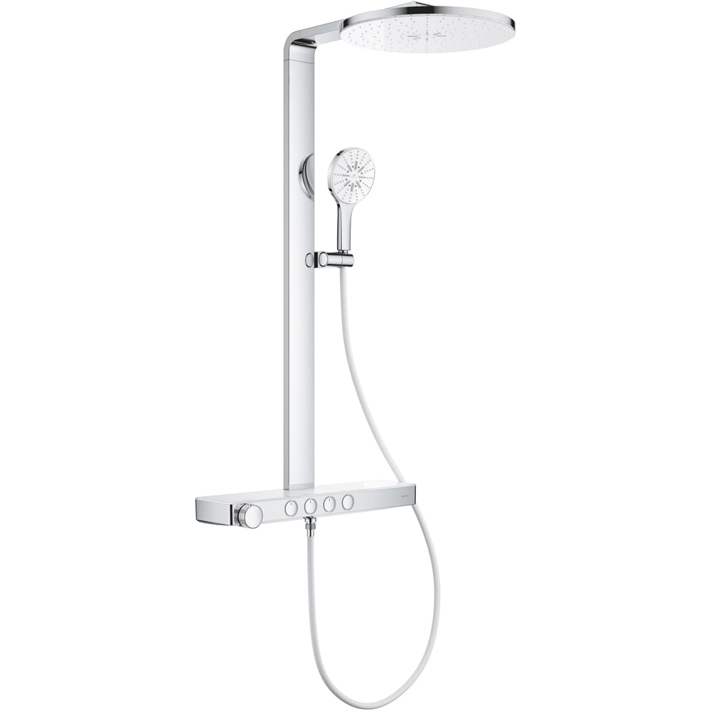 Sistem dus GROHE Rainshower Aqua Pure 1016800000, termostat, 3 functii, crom