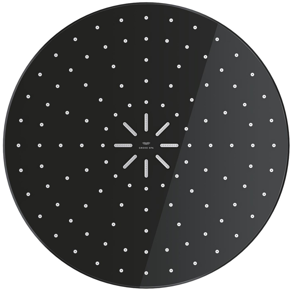 Sistem dus GROHE Rainshower Aqua Pure 101680KF00, termostat, 3 functii, negru