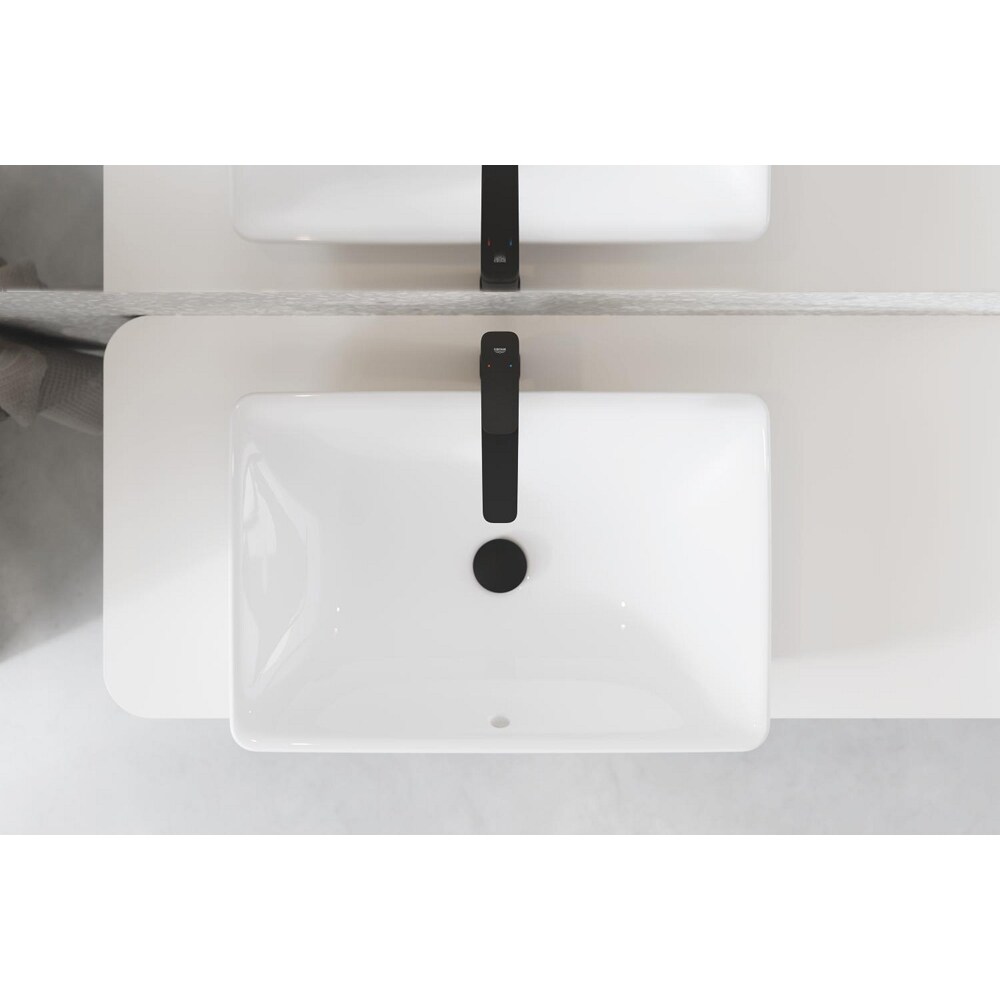 Baterie lavoar GROHE Cubeo 1017292430, marimea XL, alama, negru