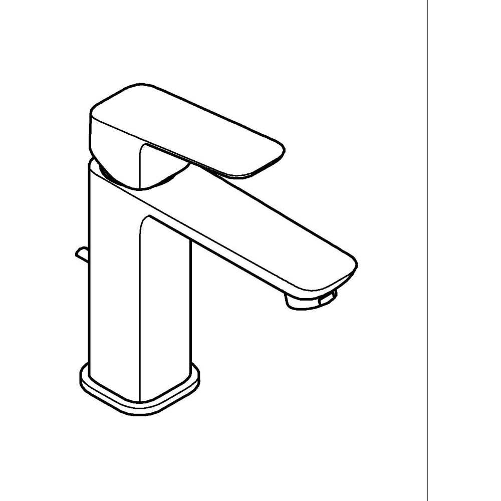 Baterie lavoar GROHE Cubeo 1017492430, marimea M, alama, negru