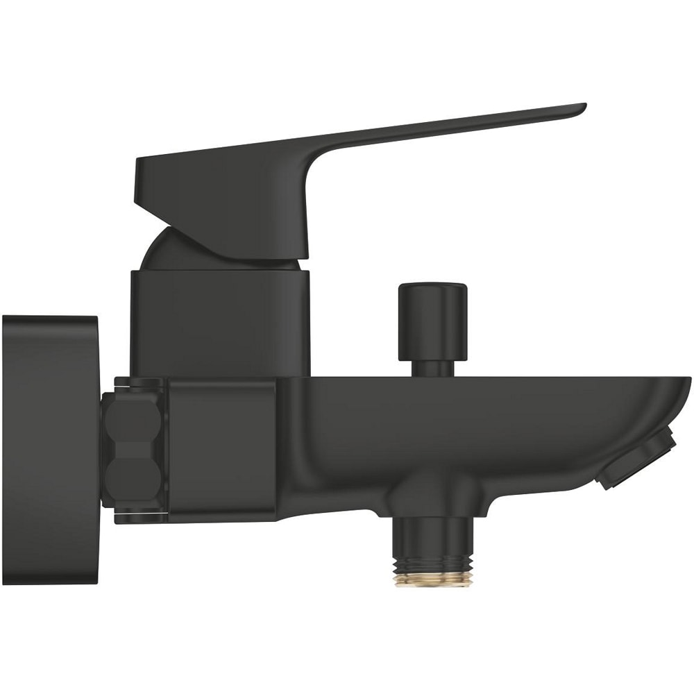 Baterie cada GROHE Cubeo 1018132430, aparenta, alama, negru