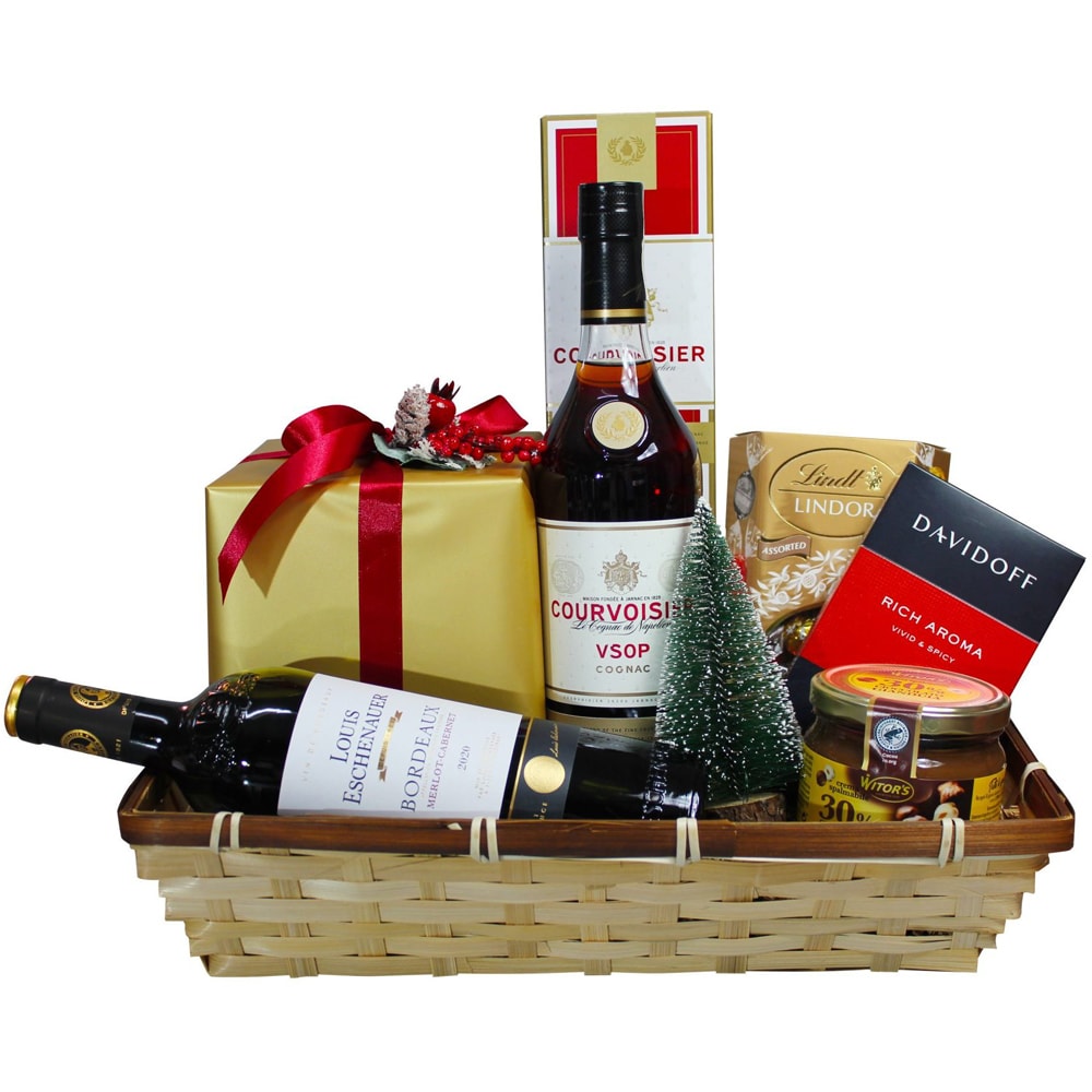 Cos cadou LUXURY BASKETS French Christmas 7FC