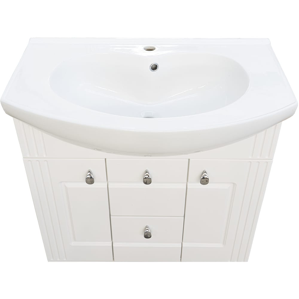 Set masca si lavoar SANITOP Algo, 96 x 35.5 x 81.5 cm, alb