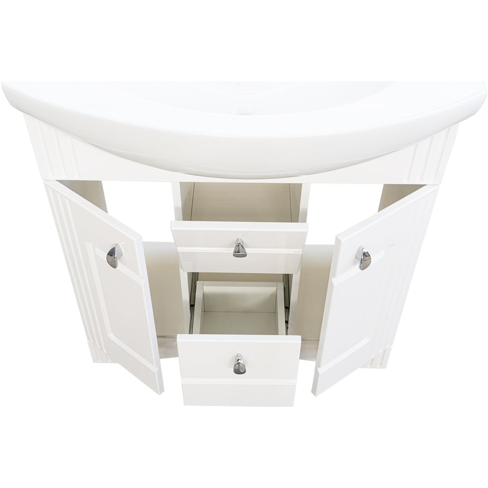 Set masca si lavoar SANITOP Algo, 96 x 35.5 x 81.5 cm, alb