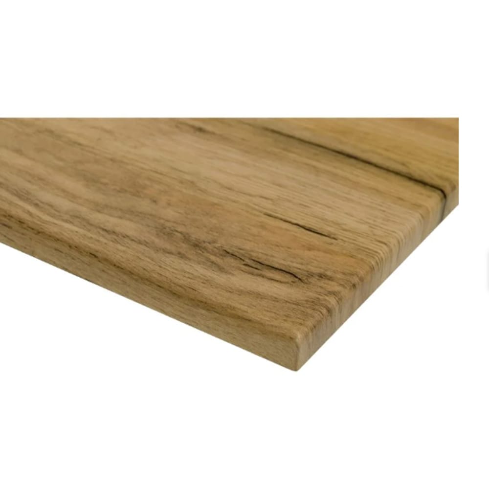 Blat lavoar SANITOP, 80 x 46 x 2.5 cm, model lemn, maro