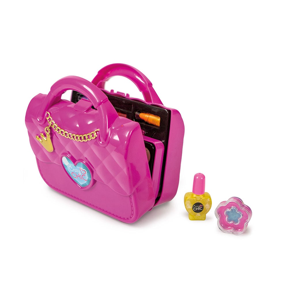 Jucarie de rol CRAZY CHIC Trusa de machiaj - Lovely Make Up 102218743, 6 ani+, multicolor