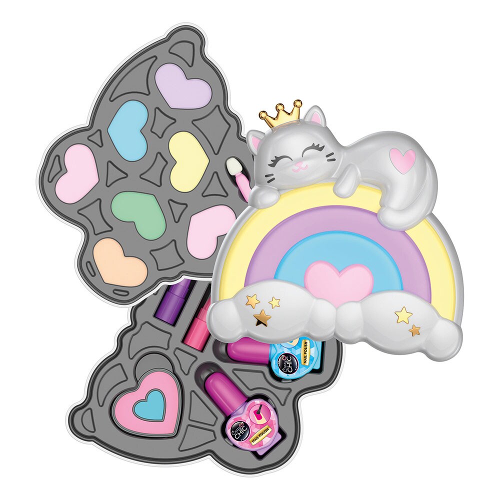Jucarie de rol CRAZY CHIC Machiaj Curcubeu 102218793, 6 ani+, multicolor