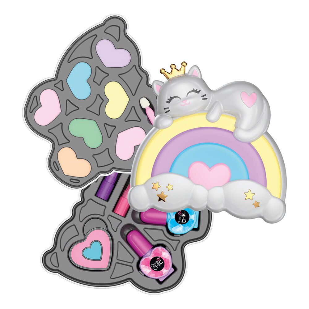 Jucarie de rol CRAZY CHIC Machiaj Curcubeu 102218793, 6 ani+, multicolor