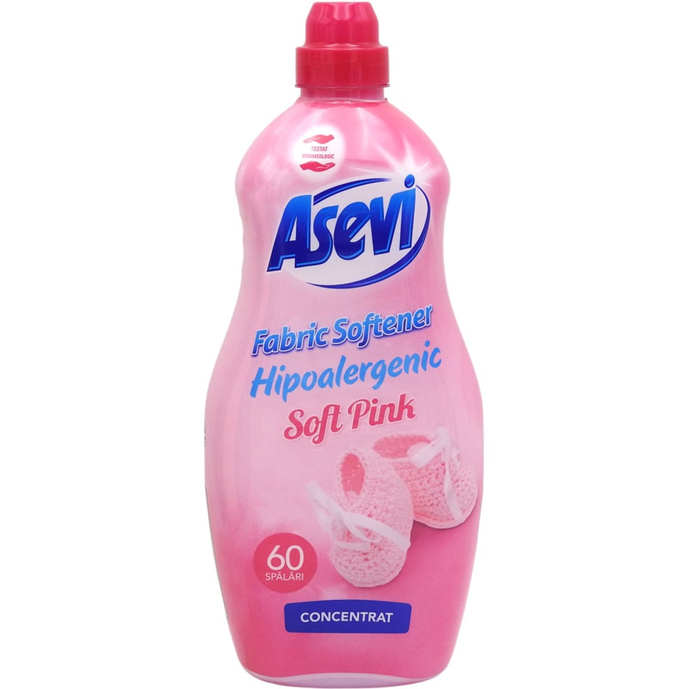 Balsam de rufe concentrat ASEVI Soft Pink, 1.44 l, 60 spalari