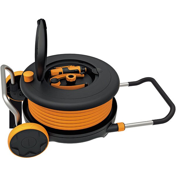 Set tambur cu furtun FISKARS 1023643, 20m