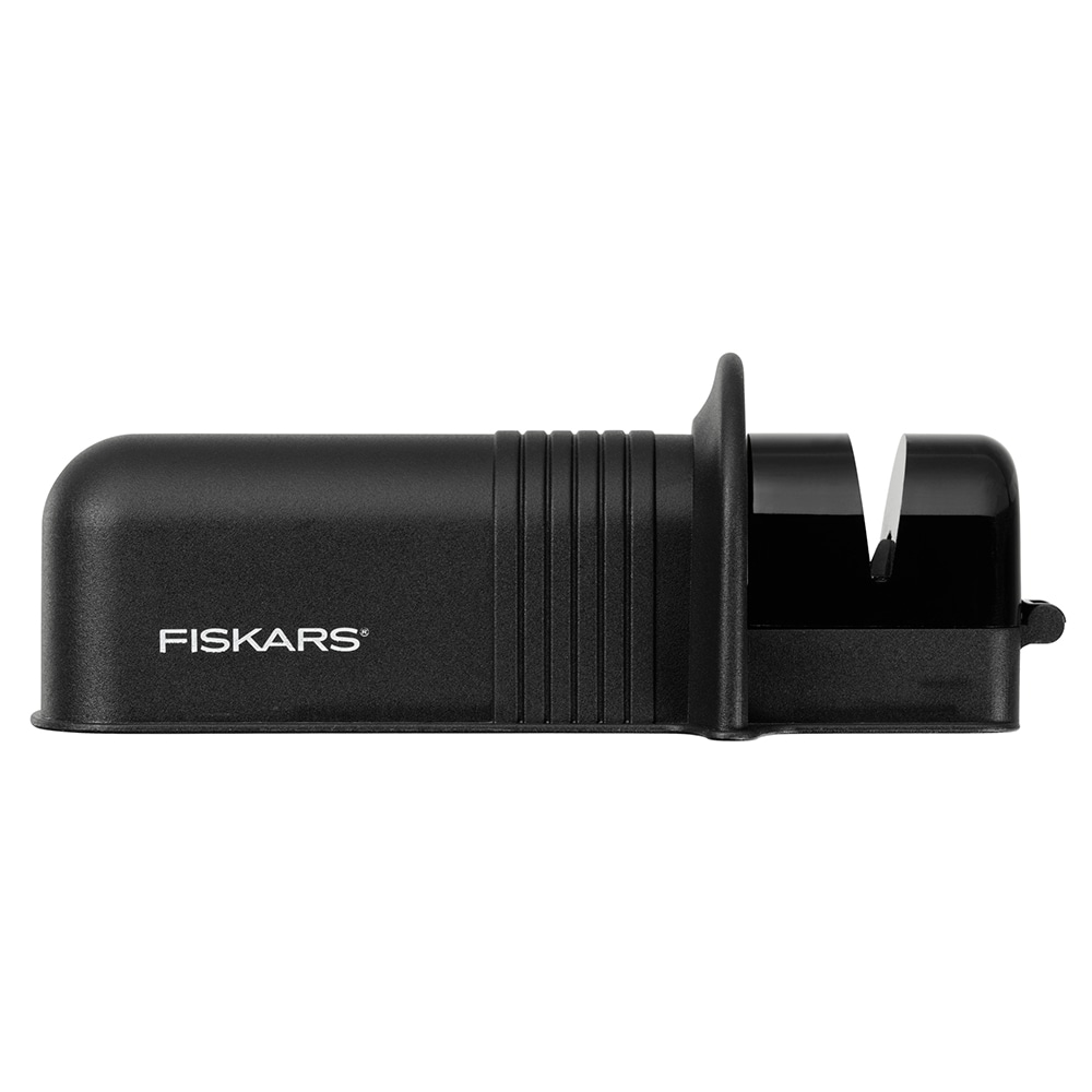 Dispozitiv pentru ascutit topoare si cutite FISKARS Solid, plastic, negru