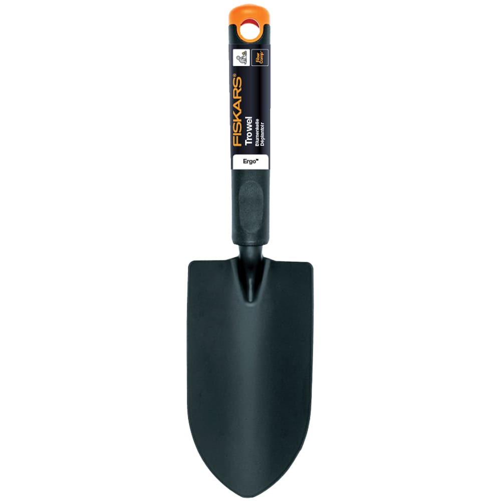 Plantator FISKARS Ergo, otel, negru