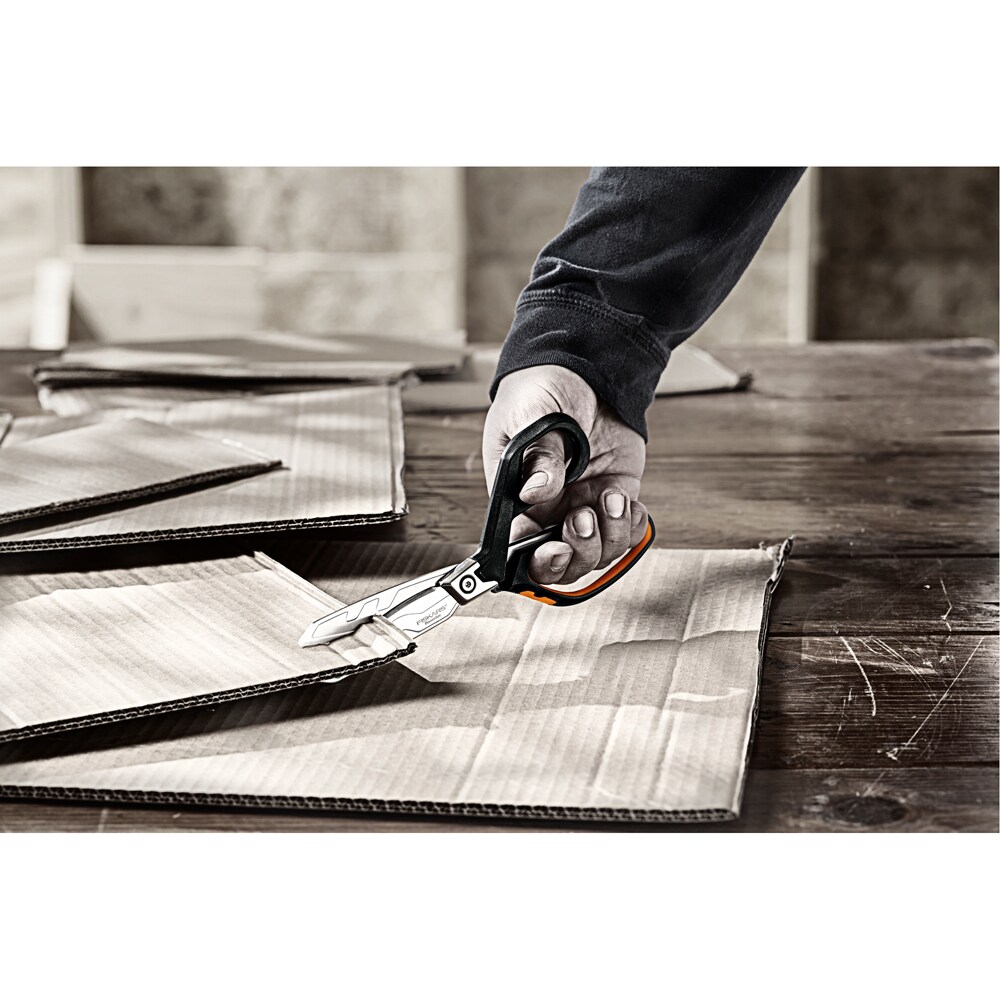 Foarfeca FISKARS PowerArc, 21cm, otel inoxidabil, negru