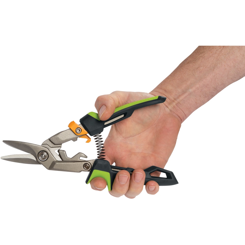 Foarfeca tabla FISKARS PowerGear, otel, 29 cm, argintiu-negru