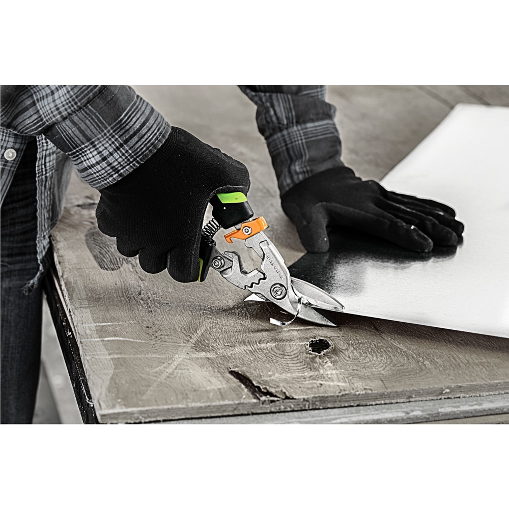 Foarfeca tabla FISKARS PowerGear, otel, 29 cm, argintiu-negru