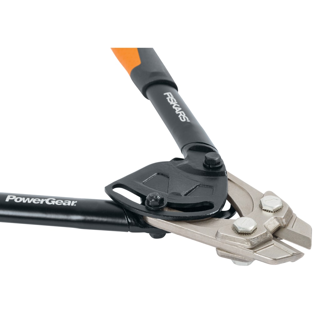 Foarfeca FISKARS PowerGear, otel, 35.5 cm, argintiu-negru