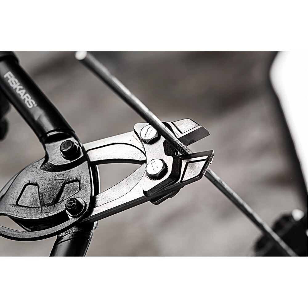 Foarfeca FISKARS PowerGear, otel, 35.5 cm, argintiu-negru