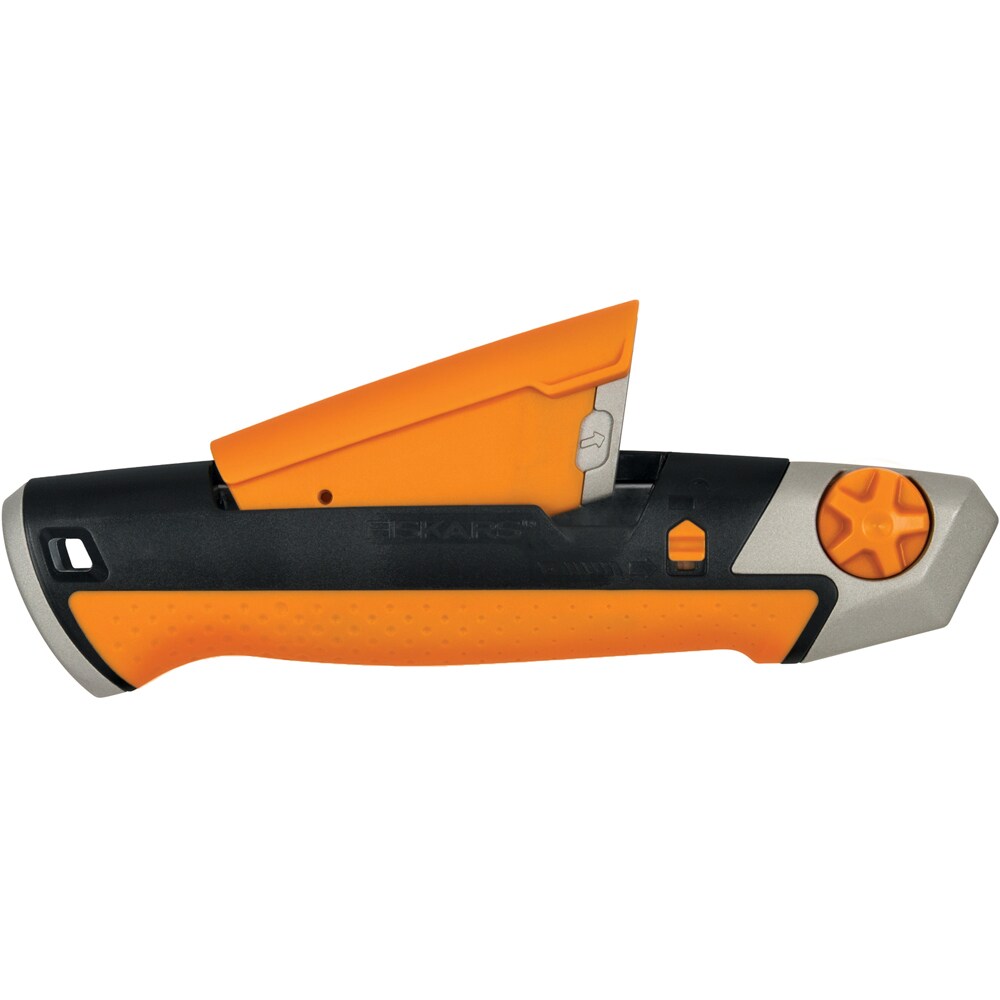 Cutit Snap-off FISKARS CarbonMax, 25mm, metal, negru