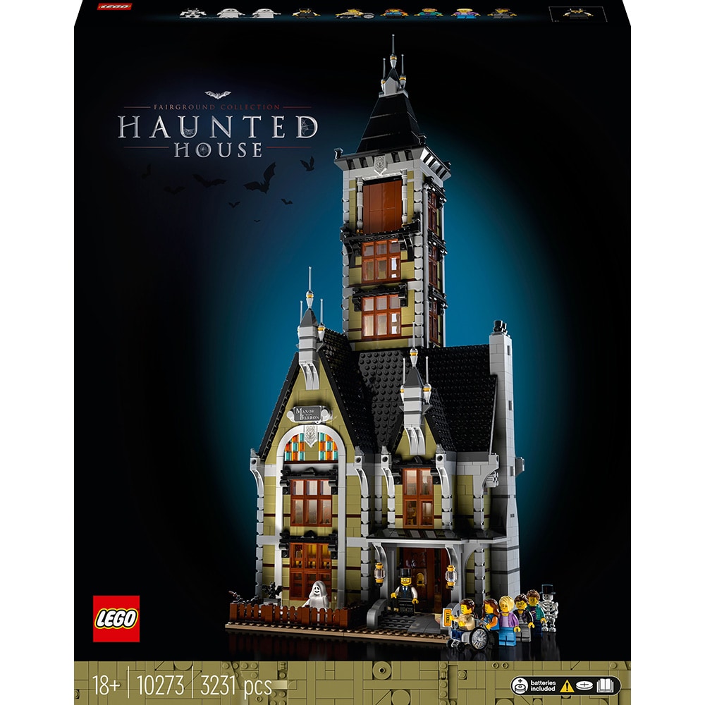 LEGO Creator Expert: Casa bantuita 10273, 18 ani+, 3231 piese